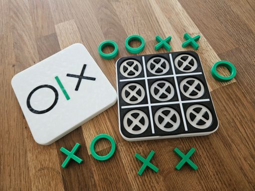 3D-Druck TicTacToe Reiseedition